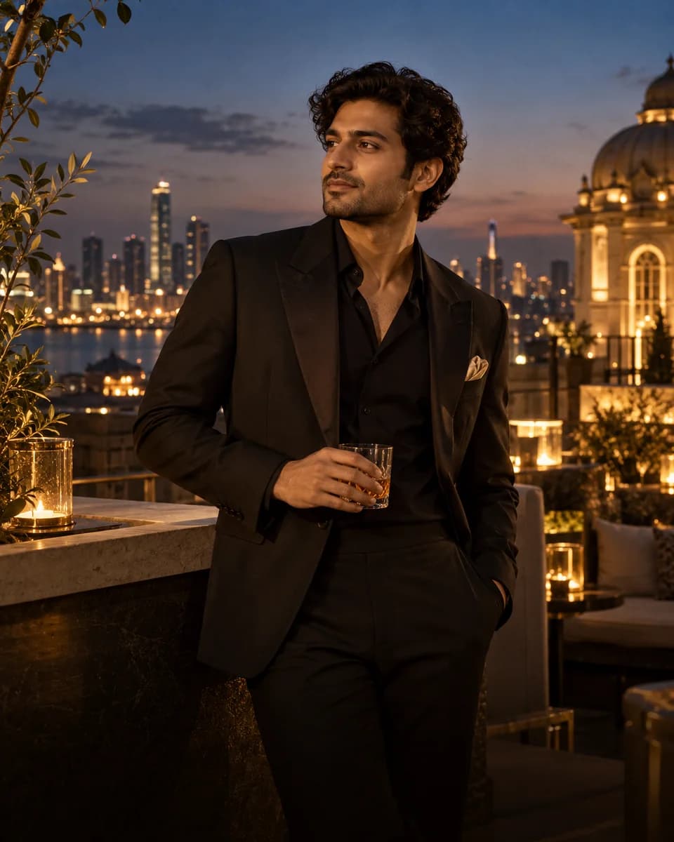 Evening wear — After the sun goes down